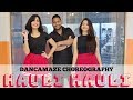 Hauli hauli  dancamaze  de de pyaar de  bolly bhangra choreography  dance cover