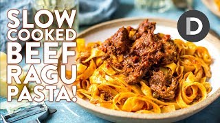 BEST Beef Ragu Pasta!