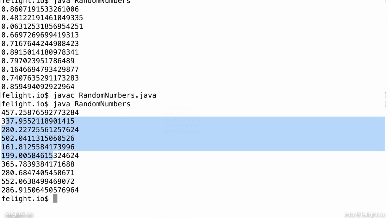 [Java Basics] Filling An Int Array With Random Numbers In Java