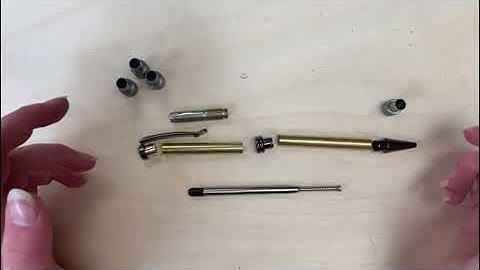 TM Delta Pen Kit | ASSEMBLY | Pen Turning | TaylorsMirfield.co.U.K.