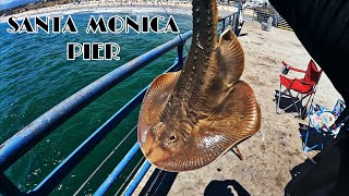 Santa Monica, Ca Pier Fishing