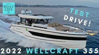 2022 Wellcraft 355  TEST DRIVE a 900HP American Weapon!