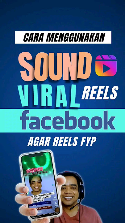 CARA MENGGUNAKAN SOUND VIRAL DI REELS FACEBOOK #shorts