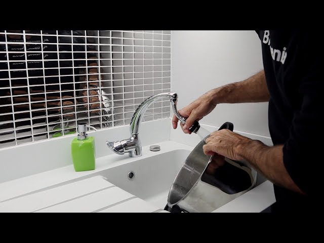 Grifo de cocina para lavabo burbujeador + grifo sobrealimentado