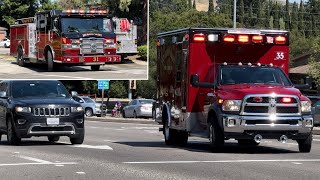 **AIR HORN & DUAL TONE SIREN** San Ramon Valley Fire Protection Dist. E31 & PM35 Responding