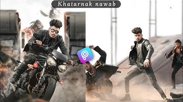 saaho movie poster editing | saaho movie photo editing | Khatarnak nawab editing | khatarnak nawab