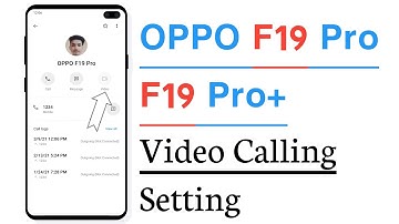 OPPO f19 Pro & F19 Pro+ Video Call Setting Default Video Calling Feature