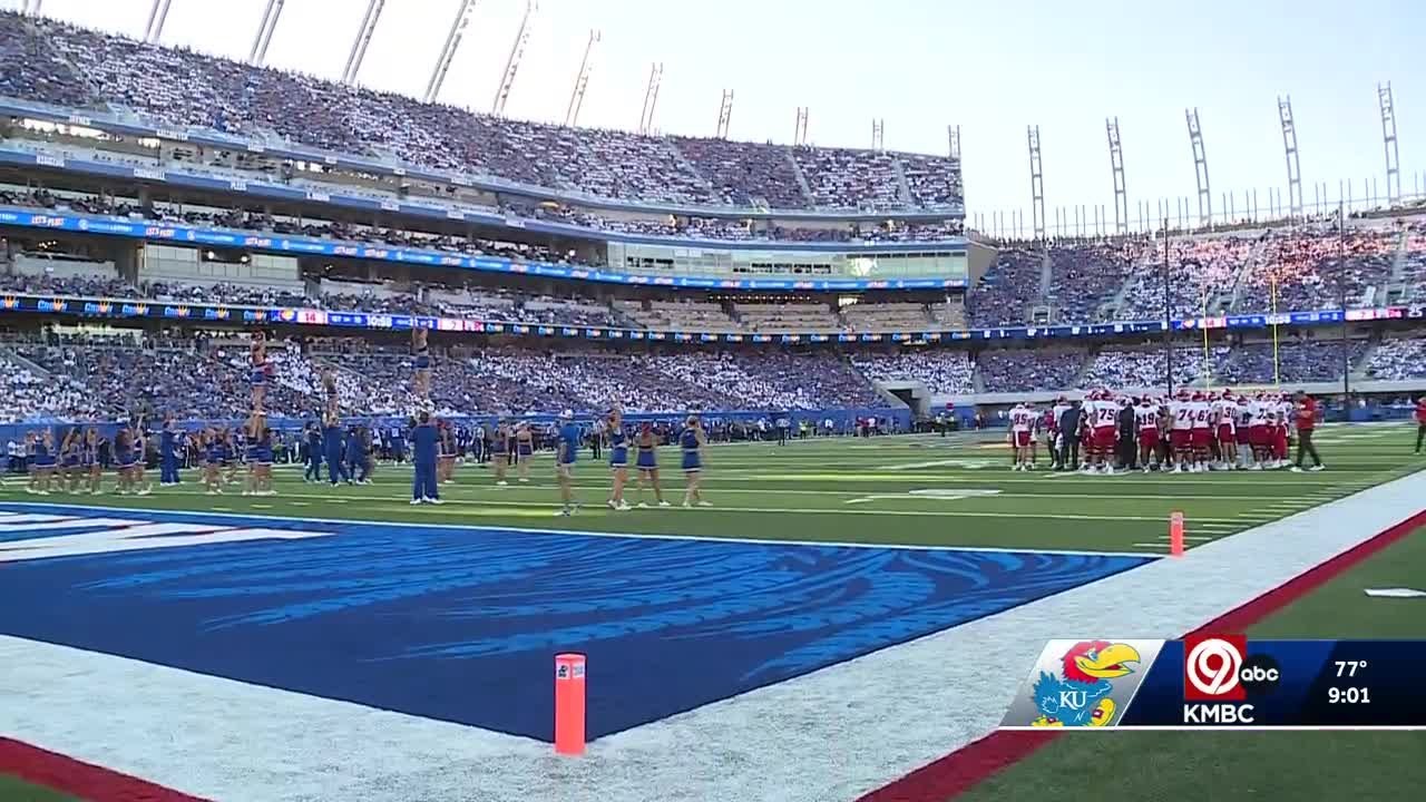 Kansas Jayhawks welcome fans back to newly renovated stadium for home opener
