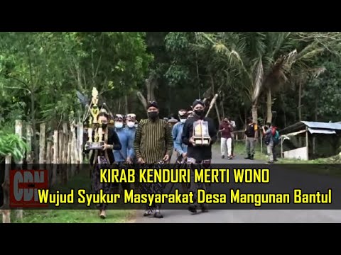 KIRAB KENDURI MERTI WONO WARGA MANGUNAN