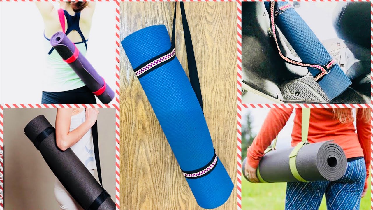 DIY Yoga Mat Sling and Yoga Strap for Under $5 - Saturate Life