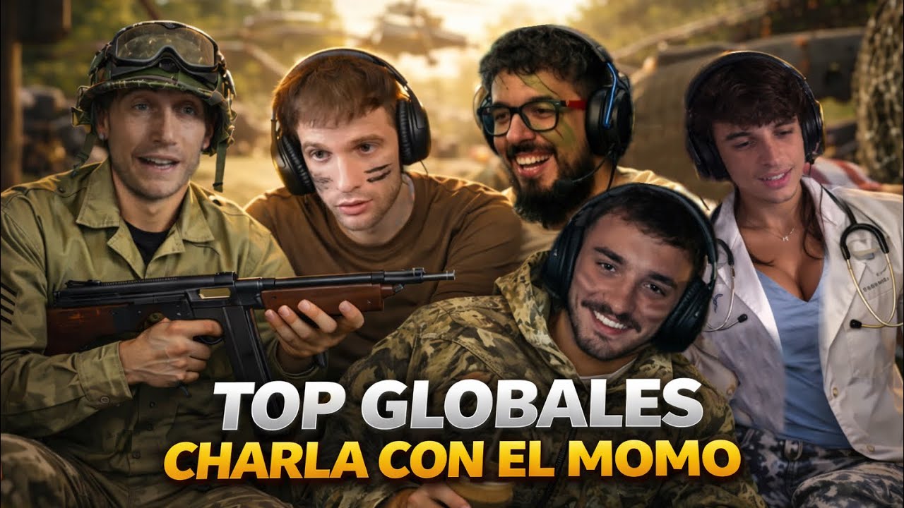 CHARLA CON EL MOMO ( TOP GLOBALES ) COKER, GONCHO, ZEKO, MOMO Y DUENDE PABLO