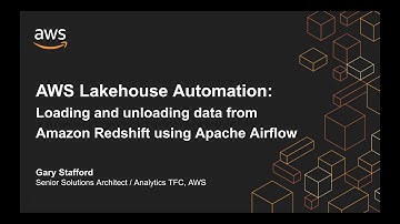 AWS Lakehouse Automation: Loading and unloading data from Amazon Redshift using Apache Airflow
