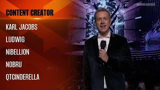 Ludwig wins Content Creator of the Year at The Game Awards