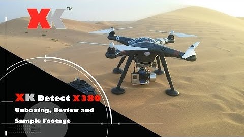 XK Detect X380 Review, Unboxing & Sample Footage in Dubai
