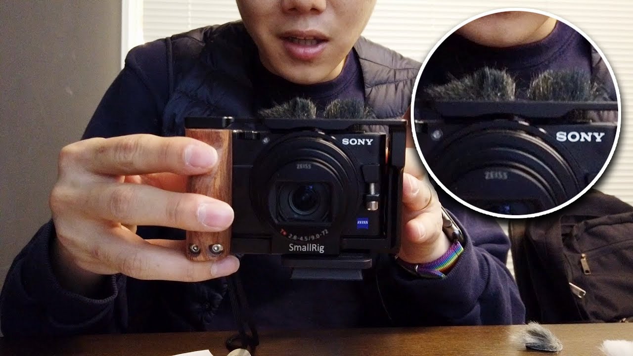 바람소리를 막아줄 컴팩트 카메라에 알맞는 소형윈드필터를 소개합니다! (분명 좋아지기는 한 것 같은데..)