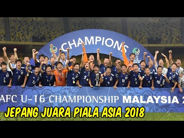 PERJALANAN JEPANG JUARA PIALA ASIA U-16 2018 | GIGA BOLA class=