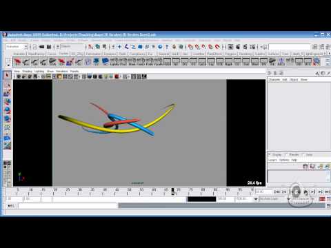 3D Strokes In maya and Max #1