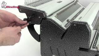 How To Assemble the Akiles DuoMac C31 Plastic Comb and Wire Binding Machine - 1-800-944-4573 Net Worth