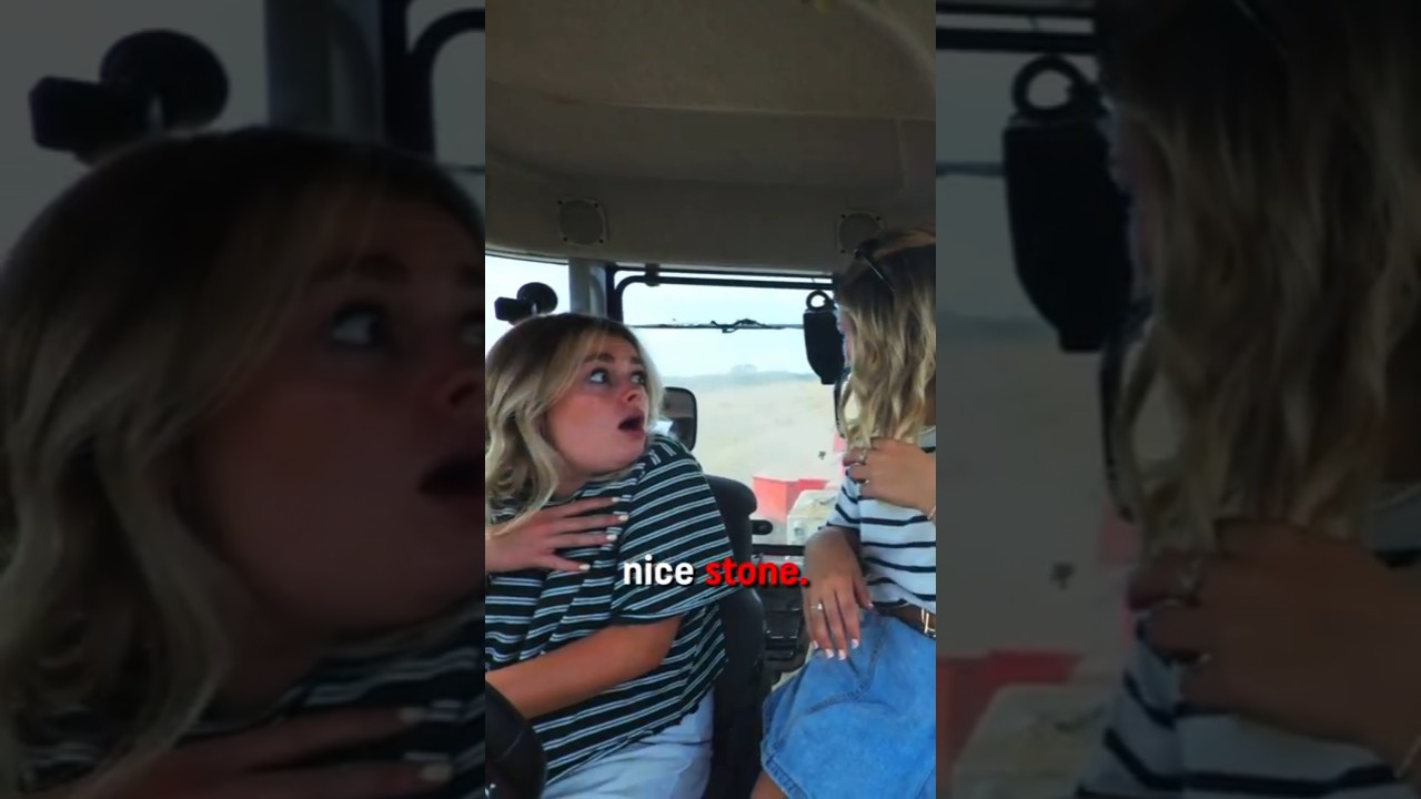 Иззи Хаммонд учится водить трактор (при участии Харриет из «Фермы Кларксона»!)