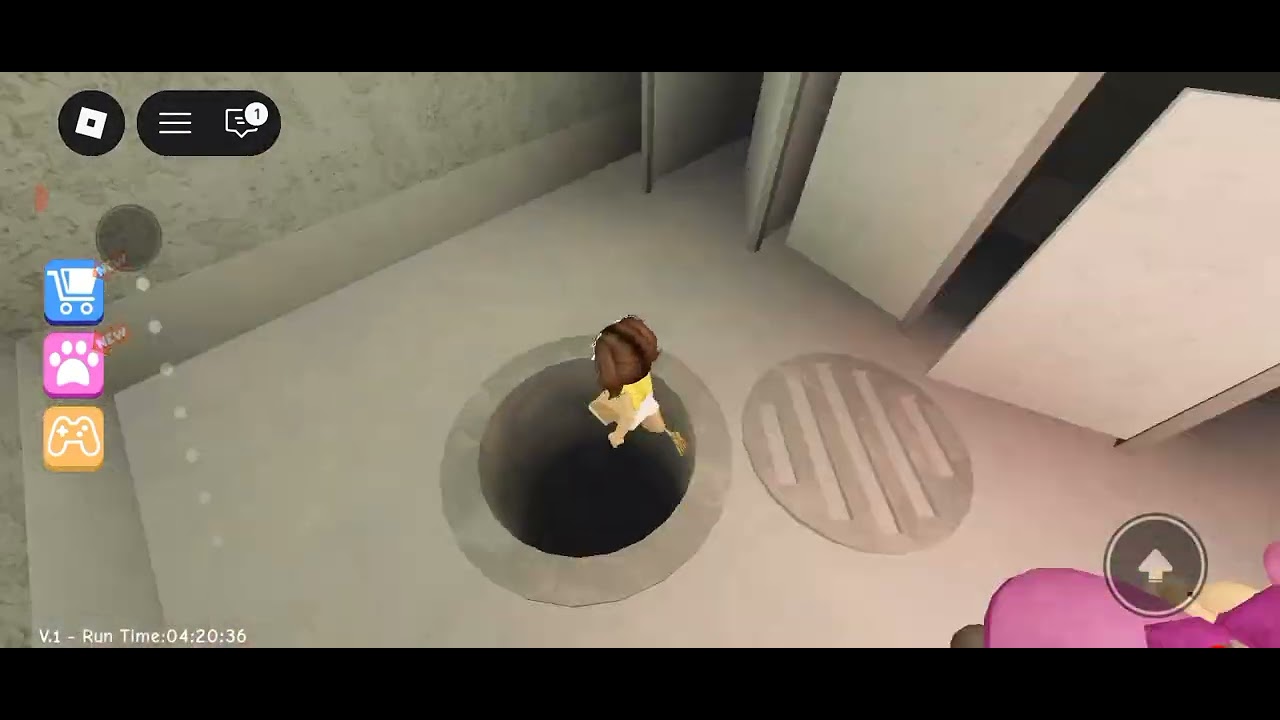 Jogando o escape da professora no roblox 