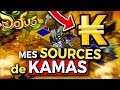 Mes KAMAS sur mes 3 serveurs DOFUS