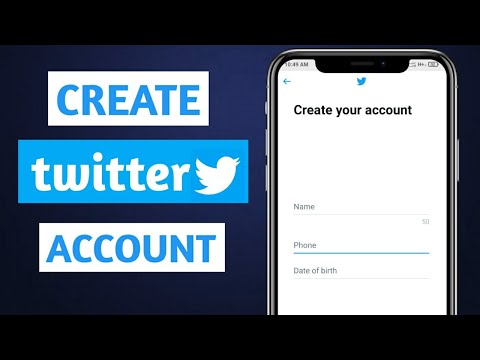 How To Create Twitter Account.