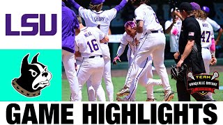 #24 LSU vs Wofford Highlights - Chapel Hill Regional | 2024 NCAA Baseball Championships