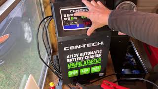 CenTech Battery Charger HFT#63423   USE IBOTTA get cash back! https://ibotta.com/r/xxfrtsn