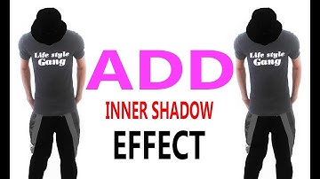How To Add Inner Shadow Effect  On A Text Layer With Adobe Photoshop CS6 (Fast!)