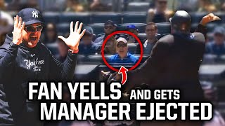 Umpire ejects Yankees manager because a fan yelled, a breakdown by Jomboy Media 775,134 views 1 month ago 5 minutes, 28 seconds