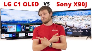 Rtings Com Vidéos LG C1 OLED vs Sony X90J LED TV - Which one should you buy?
