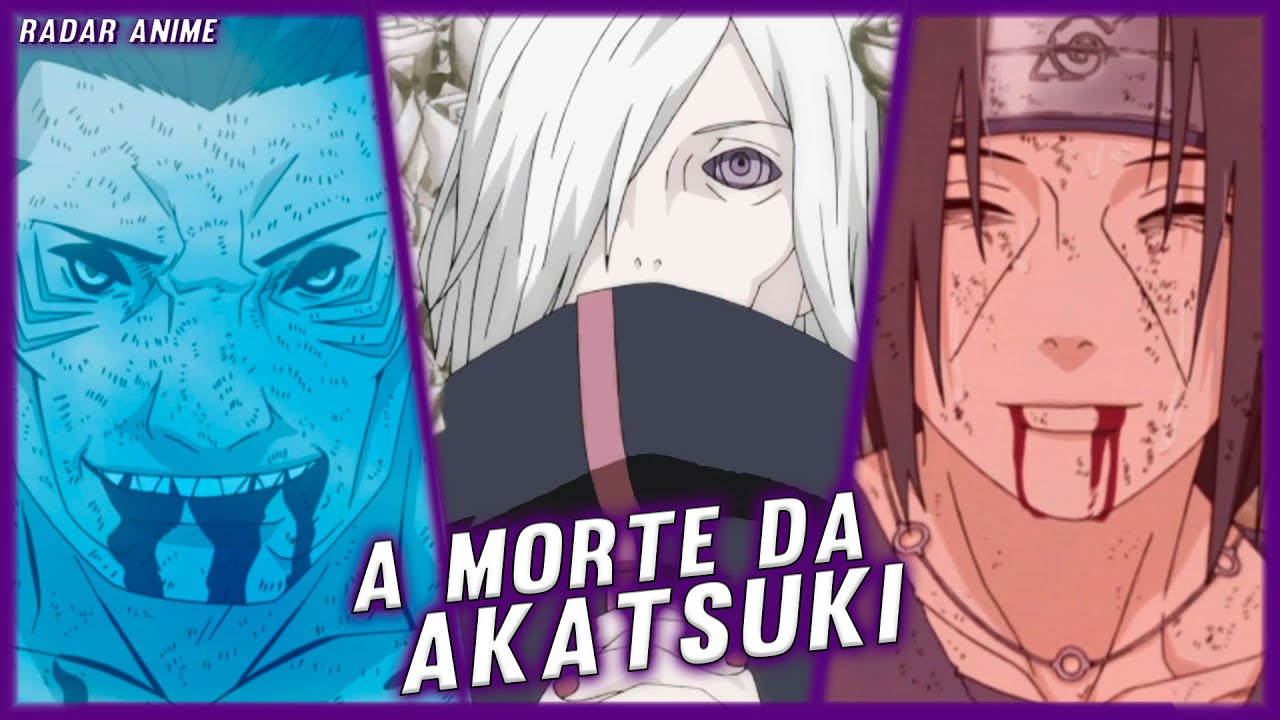 Como morreu cada membro da akatsuki (parte 1) #viral #anime #tiktok #a