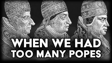 When the Catholic Church had three "popes" - The Western Schism Explained