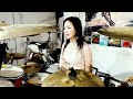 Black Sabbath   Heaven and hell drum cover by Ami Kim (209)