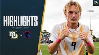 HIGHLIGHTS: Marquette vs. DePaul (10/24/26)