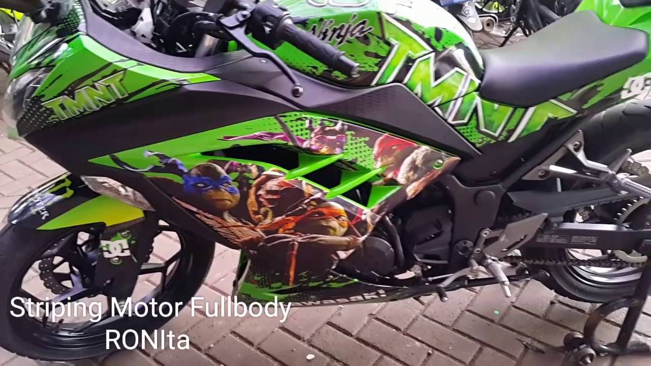 Striping Kawasaki Ninja 250 Fi Full Body RONIta YouTube