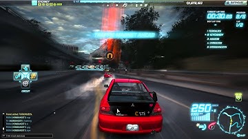 Need for Speed World - Mitsubishi Lancer  Evo IX MR - Main street