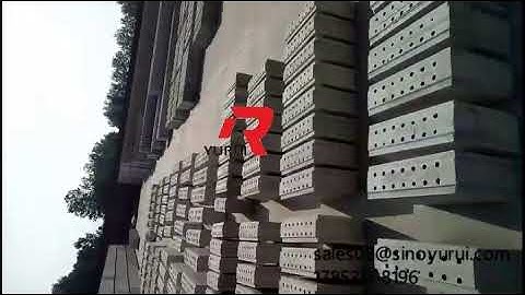 gypsum block products-running factory