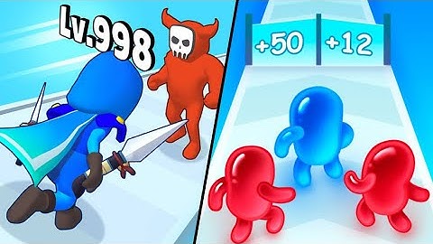 Solo Leveling | Join Blob Clash 3D / All Level Gameplay: Android,iOS - New APK Update