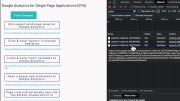 Google Analytics 4 Single Page Apps Bubble.io plugin
