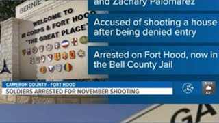 Fort Hood soldiers arrested after allegedly shooting mobile home