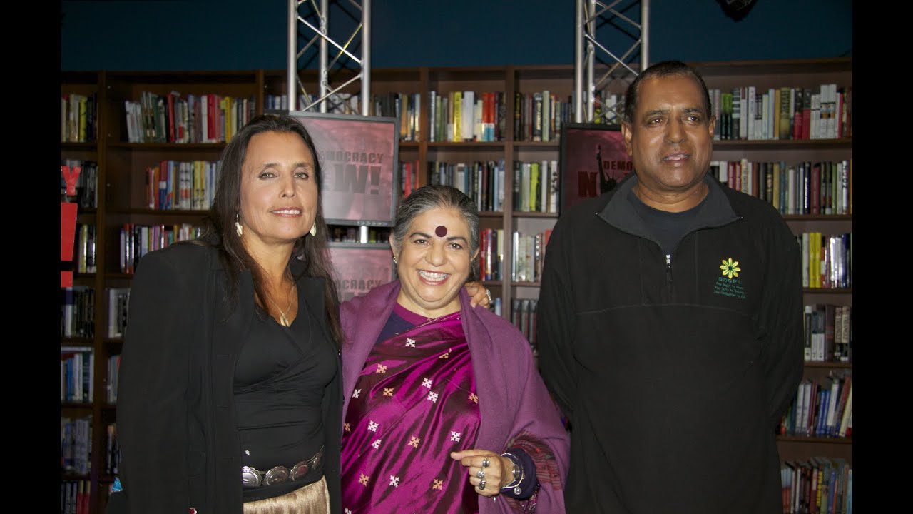 Vandana Shiva, Winona LaDuke & Desmond D'Sa on a Global, Grassroots Response to U.N. Climate Summit