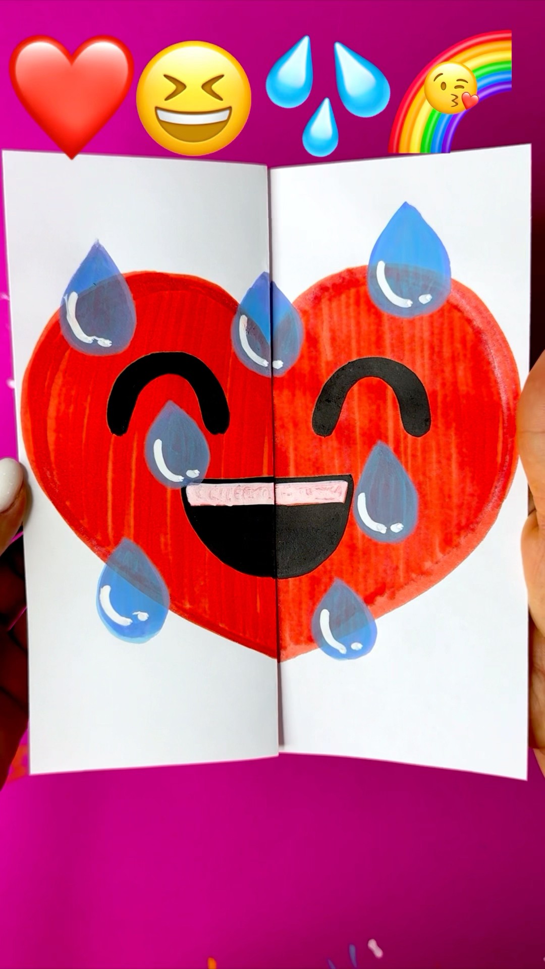 So Funny! Heart Emoji with Tears of Joy! 😆💦❤️ - YouTube