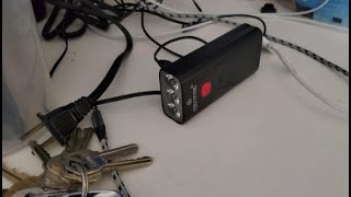 EBUYFIRE Bicycle Lights Set USB 