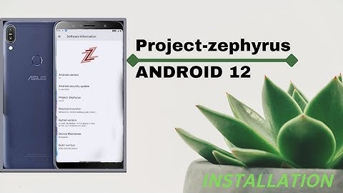 Project Zephyrus V-12.7.0/OFFICIAL/Android 12L/Ft.Asus Zenfone Max Pro M1