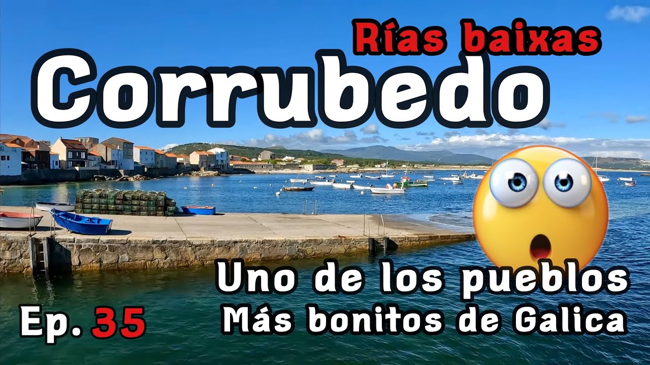 Corrubedo impresionante pueblo gallego