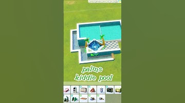 The sims 4 pool ideas for kids #sims4pool #sims4shorts #sims4ideas
