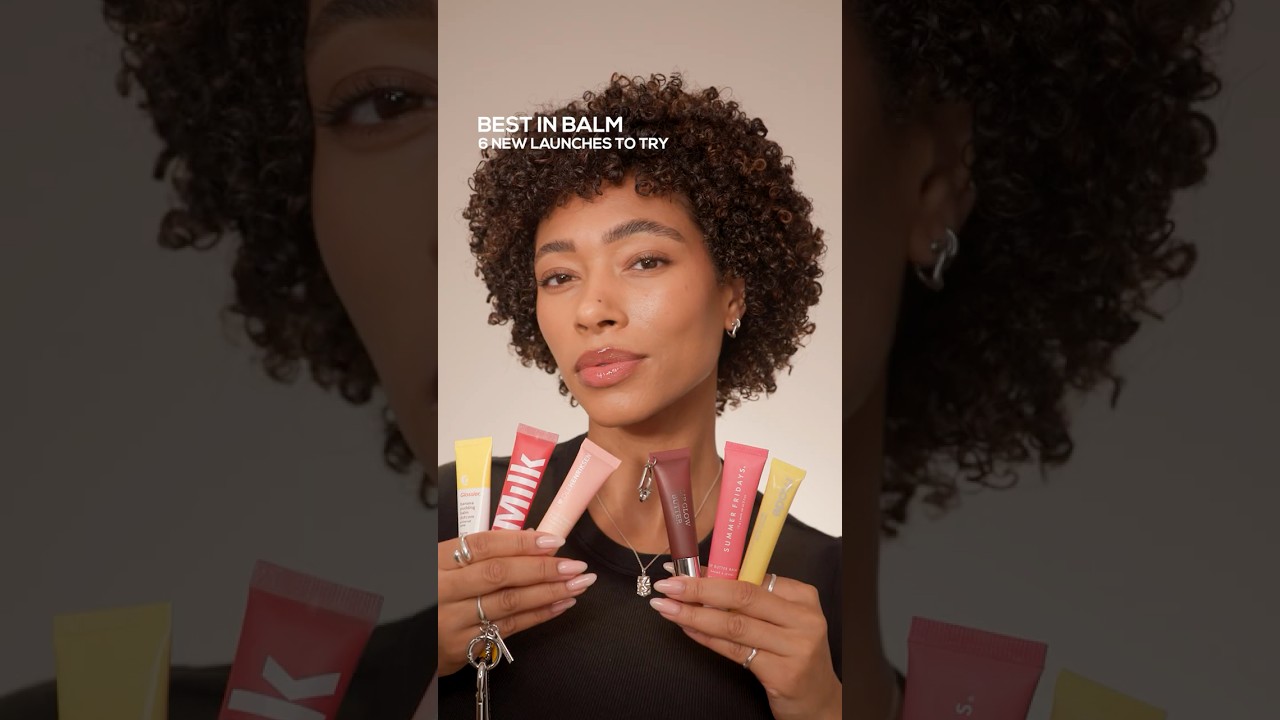 New Lip Balm Try On | Milk Makeup, Glossier, Rhode, Ole Henriksen, Dior, Summer Fridays