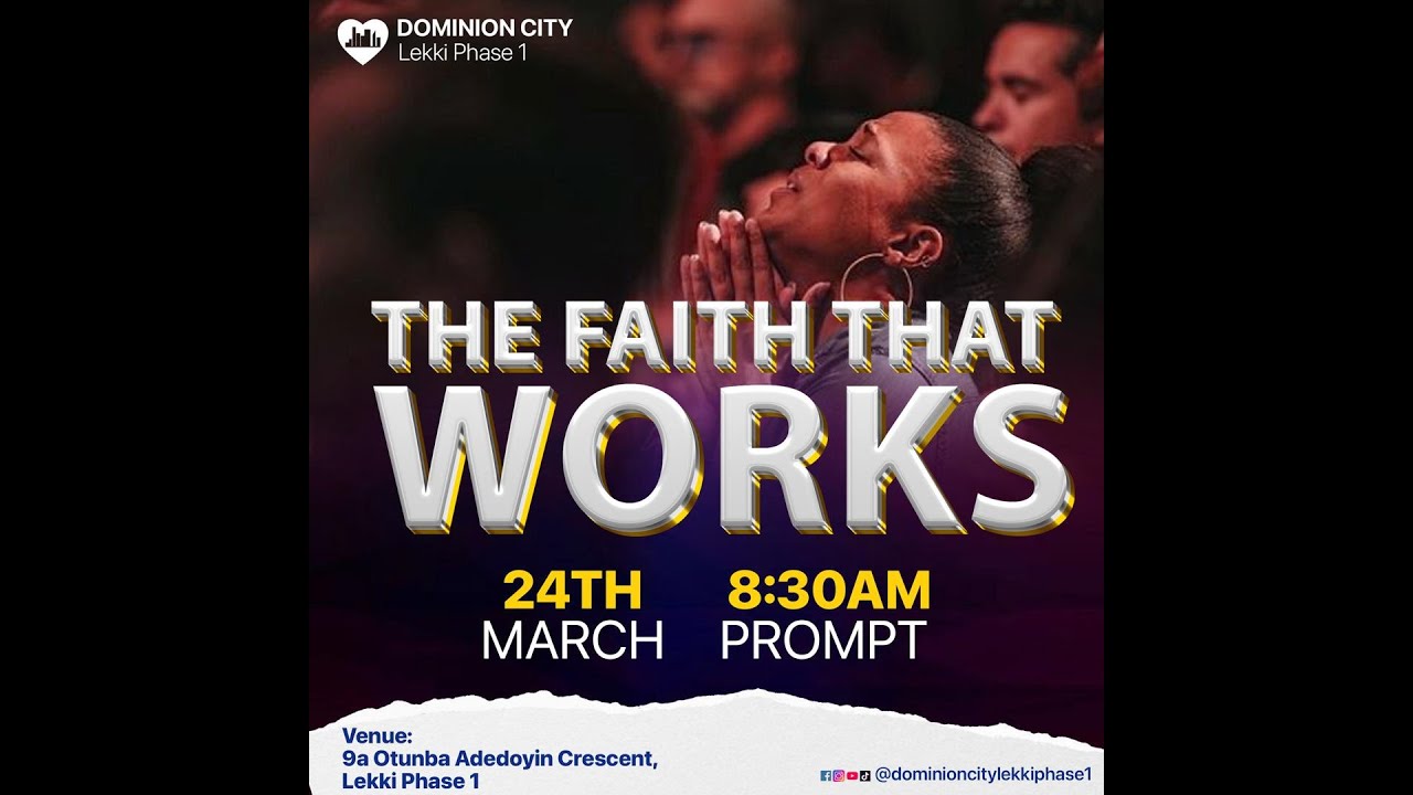 Sunday Service | The Faith that works | 24th March 2024 - YouTube