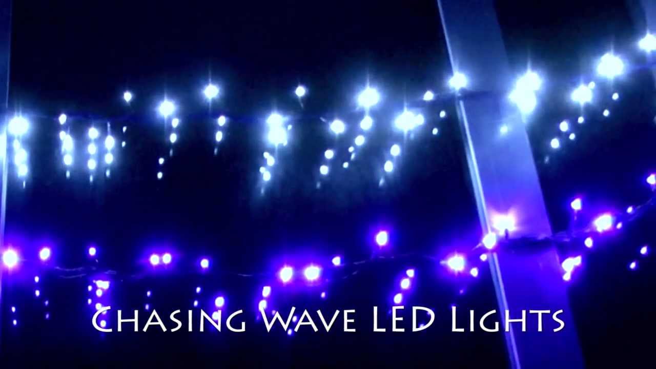 LED Wave Christmas Lights YouTube